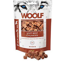 WOOLF Classic poch. Soft Beef Chunkies 100g