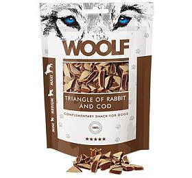 WOOLF Classic poch. Triangle of Rabbit and Cod 100g