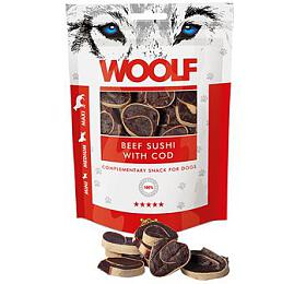 WOOLF Classic poch. Beef Sushi with Cod 100g