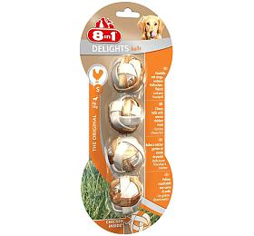 Pochoutka 8in1 Delights Meaty Chewy Balls XS 4ks