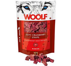 WOOLF pochoutka soft cranberry strips 100g