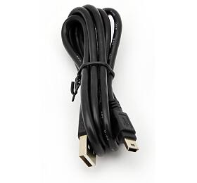 CEL-TEC USB kabel A-B mini 1m, černý