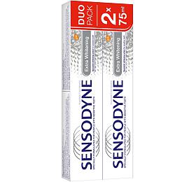Sensodyne Extra Whitening zubn pasta s blcm inkem pro citliv zuby 2x75 ml