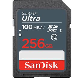 SanDisk SDXC karta 256GB Ultra (100MB/s Class 10 UHS-I) (SDSDUNR-256G-GN3IN)