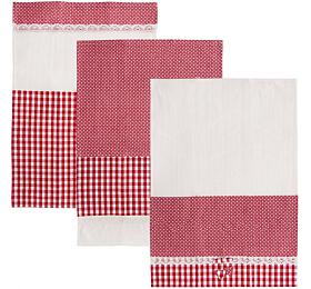 Utrka Orion Dot Gifty bavlna 70x50 cm (3 ks), erven