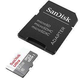 Sandisk sanDisk Ultra microSDHC 32GB 100MB/s + adaptr (SDSQUNR-032G-GN3MA)