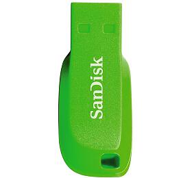 SanDisk FlashPen-Cruzer Blade 32 GB elektricky zelen