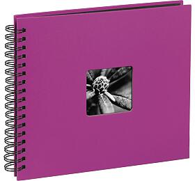 Hama album klasické spirálové FINE ART 28x24 cm, 50&amp;nbsp;stran, pink