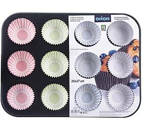 Forma na peen Orion 12 muffin s koky, 35x27x3cm
