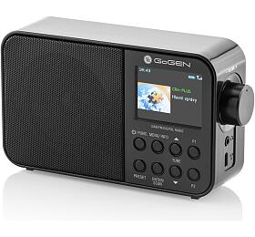 Radiopijma DAB+ GoGEN DAB 500 BT C, ern