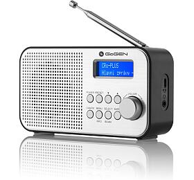 Radiopijma DAB+ GoGEN DAB 300 N, stbrn