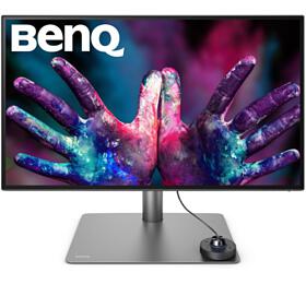 BenQ LCD PD2725U 27&quot; IPS 4K / 3840x2160 / 10bit / 5ms / Thunderbolt 3 / 400nits / DP / HDMIx2 / USB-C / 100%sRGB / 95% P3/Jack/VESA/repro/ (9H.LJXLA.TBE)