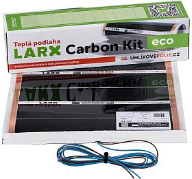LARX Carbon Kit eco 100 W,&amp;nbsp;topná fólie pro svépomocnou instalaci, délka 2,0 m,&amp;nbsp;šířka 0,5 m