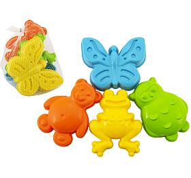 Teddies Formiky Bbovky na psek plast zvtka 4 ks v sce 12x10x8cm 12m+