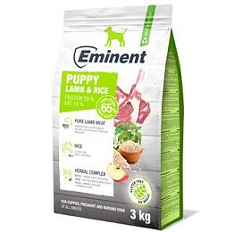 Granule Eminent Dog Puppy Lamb&amp;Rice High Premium, 3kg