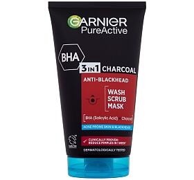 Pleov maska Garnier Pure Active 3in1 Charcoal, 150 ml