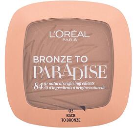 Bronzer L'Oral Paris Bronze To Paradise, 9 ml, odstn 03 Back To Bronze