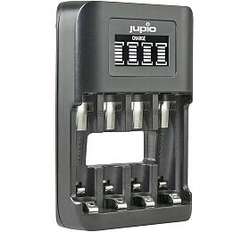 Nabjeka Jupio USB 4-slots Ultra Fast Battery Charger LCD pro 1 a 4ks AA/ AAA bateri