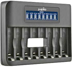 Nabjeka Jupio USB 8-slots Octo Battery Charger LCD pro 1 a 8ks AA/ AAA bateri