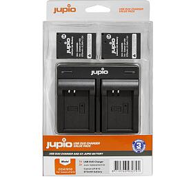 Jupio 2x&amp;nbsp;LP-E12 -&amp;nbsp;875 mAh +&amp;nbsp;Dual Charger pro Canon