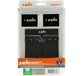 Jupio 2x&amp;nbsp;NP-W126 -&amp;nbsp;1260 mAh +&amp;nbsp;Dual charger pro Fujifilm