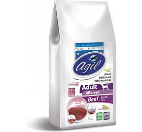 Granule pro psy Agil Adult All Breed Low Grain Beef Lamb Tuna, 10kg