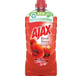 Univerzln istc prostedek na podlahy a povrchy Ajax Floral Fiesta Red Flowers vlc mk, 1l