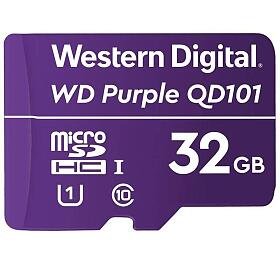 Pamov karta Western Digital microSDHC 32GB Purple WDD032G1P0C