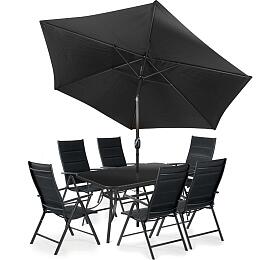 Zahradn nbytek Fieldmann MELISA DARK + Slunenk Fieldmann FDZN 5007 3m