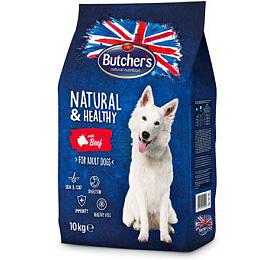 Butcher's Dog Natural&amp;Healthy Dry s hovzm masem 10kg