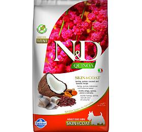 N&D Quinoa DOG Skin&Coat Quail Adult Mini 2,5kg