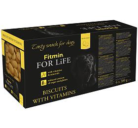 Pikoty pro psy Fitmin For Life biscuits multipack, 6x200g