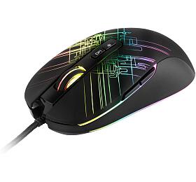 Hern my C-TECH Dusk (GM-27L), casual gaming, 3200 DPI, 5 RGB md podsvcen, USB