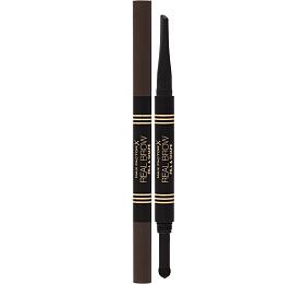 Tuka na obo Max Factor Real Brow Fill &amp; Shape, 0,6 ml, odstn 003 Medium Brown