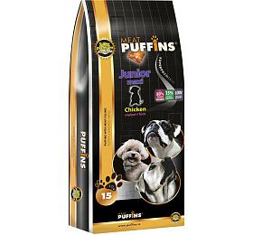 Granule pro psy Puffins Junior Maxi, 1kg