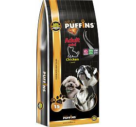 Granule pro psy Puffins Senior, 15kg