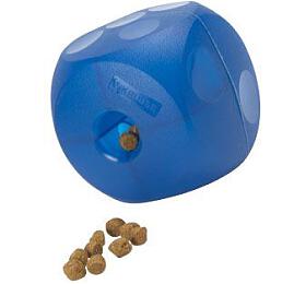 Kruuse Hračka pes BUSTER Soft Cube modrá 12cm