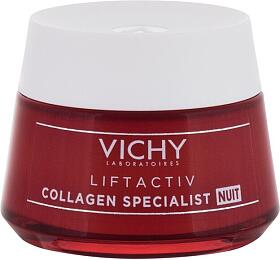 Non pleov krm Vichy Liftactiv Collagen Specialist Night Cream, 50 ml