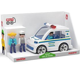 Policejn auto Efko Multigo trio police