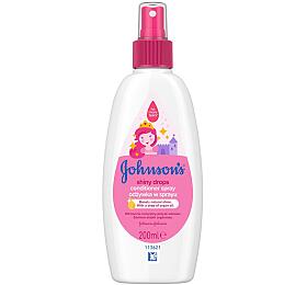 Bezoplachov kondicionr ve spreji Baby (Shiny Drops) 200 ml Johnsons