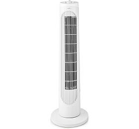 Sloupový Ventilátor /&amp;nbsp;Výška: 760 mm&amp;nbsp;/ 3-Rychlostní /&amp;nbsp;Rotace /&amp;nbsp;50 W&amp;nbsp;/ Bílá