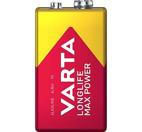 Alkalick baterie Varta 9V LONGLIFE MAX POWER