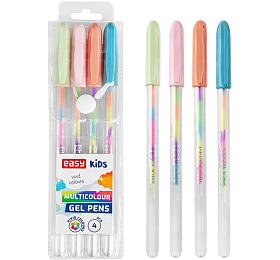 EASY Kids MULTICOLOUR Sada vcebarevnch gelovch per, 4 ks