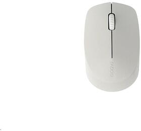 RAPOO myš M100 Silent Comfortable Silent Multi-Mode Mouse, Light Grey