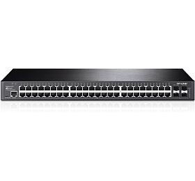 TP-Link OMADA switch SG3452 (48xGbE, 4xSFP, 2xConsole, fanless)