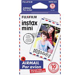 Instantní film Fujifilm Color film Instax mini AIRMAIL 10 fotografií