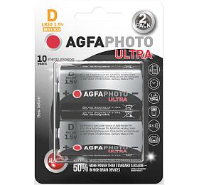 AgfaPhoto Power Ultra baterie LR20/D, blistr 2ks