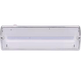 Solight LED nouzov osvtlen, 3,2W, 175lm, IP65, NiCd 800mAh baterie, testovac tlatko