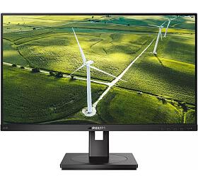 Philips LCD 242B1G 23,8" IPS / 1920x1080@75Hz / 4ms / 250cd / VGA / DVI / HDMI / DP / 4xUSB / Repro / Pivot / HAS / VESA (242B1G/00)