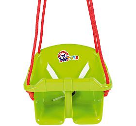 Teddies Houpaka Baby plast zelen nosnost 20kg 36x30x29cm 24m+